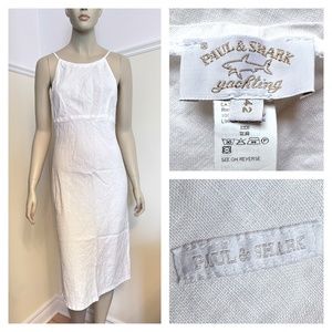 Paul & Shark 100% linen dress